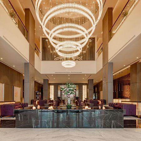 Khalidia Palace Hotel Dubai By Mourouj Gloria Eksteriør bilde Lobby
